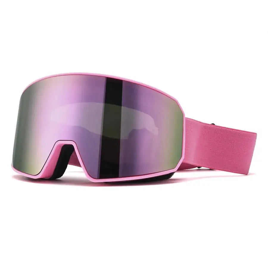 Gafas de Esquí Antivaho de Doble Capa, Gafas Deportivas para Exteriores con Protección UV, Equipo de Protección Ocular para Senderismo en Nieve y Montaña