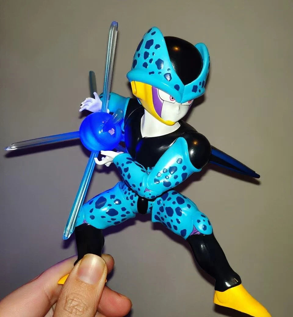 Figura de Anime Dragon Ball Z Cell Junior, Mini Figuras de Acción de Cell, Estatua de PVC, Modelo Coleccionable, Juguetes, Regalos