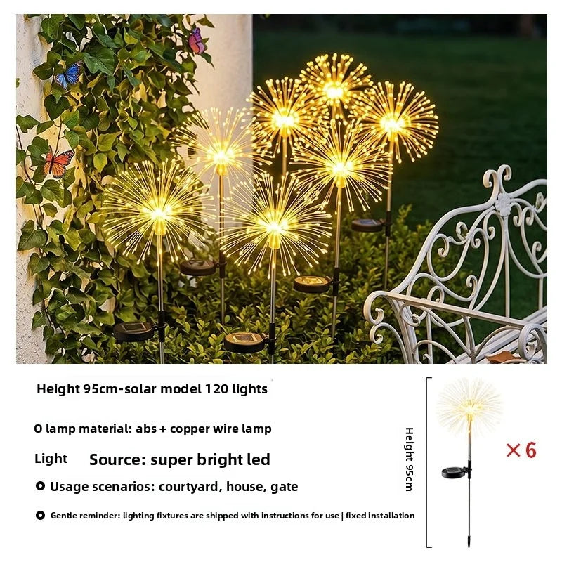 New Style Outdoor Waterproof Atmosphere Solar Ambient Lighting For Courtyard Park Landscaping Home Garden Decoration Lawn Lamp