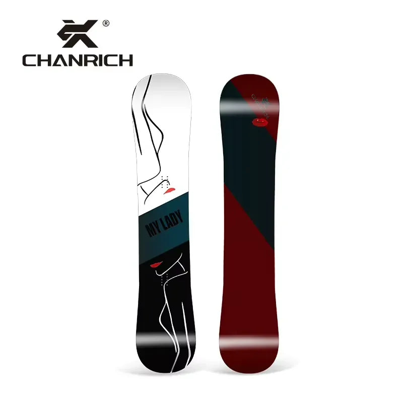Tabla de snowboard para adultos, tabla de entrenamiento profesional para esquí, equipo de deportes de invierno de alta calidad, diseño duradero