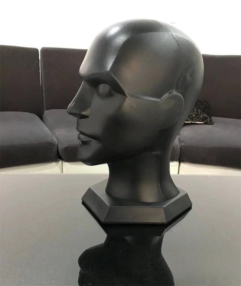 Modelo de decoración de Cosplay Spiderman Iron Man Batman Pantera Negra soldado de invierno modelo de juguete personaje de película casco modelo de casco