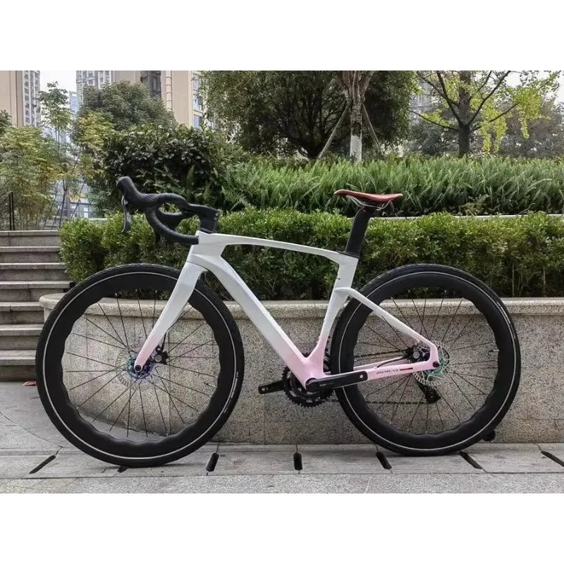 Bicicleta de carretera TWITTER GRAVEL-V3pro 2026, grupo completo GRX RX600-11S, frenos de disco hidráulicos, cuadro de fibra de carbono T900, 700*40c