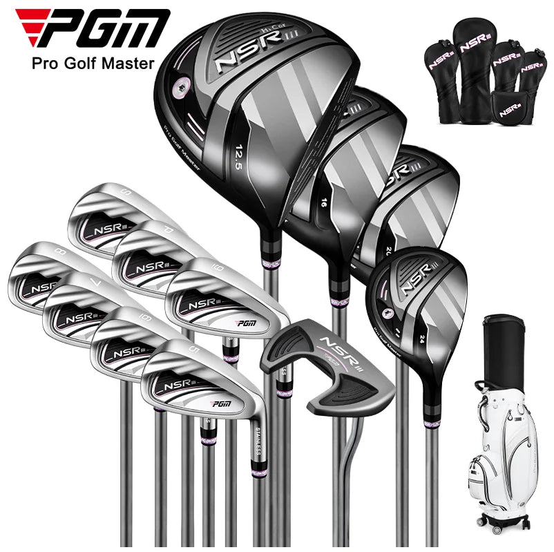 Juego de golf para mujer PGM, fabricante mayorista de palos de golf, juego completo para mujeres