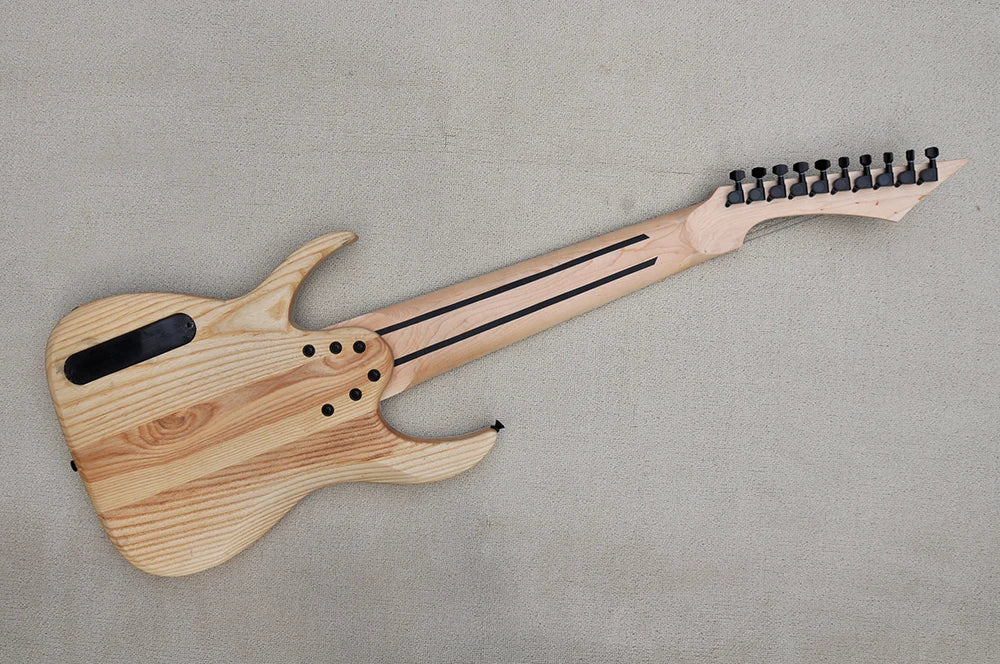 Guitarra Eléctrica de 10 Cuerdas con Diapasón de Palisandro, Herrajes Negros, Servicio de Personalización