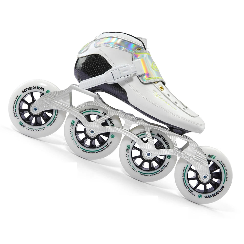 VARRUN-Patines de velocidad en línea, botas de competición profesionales de fibra de carbono, originales, 2023