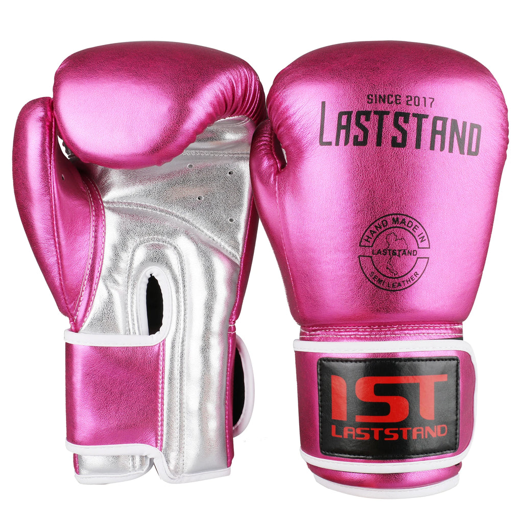 LASTSTAND-guantes de boxeo para hombre y mujer, manoplas de cuero de microfibra para entrenamiento en gimnasio, Equipo de Boxeo, venta al por mayor, 8-12 OZ