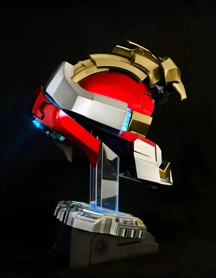 En Stock: Casco de Iron Man Mk17mk5 de Marvel con Control por Voz Jarvis, Apertura Automática, Máscara Coleccionable Mecanizada, Juguete Eléctrico para Fans