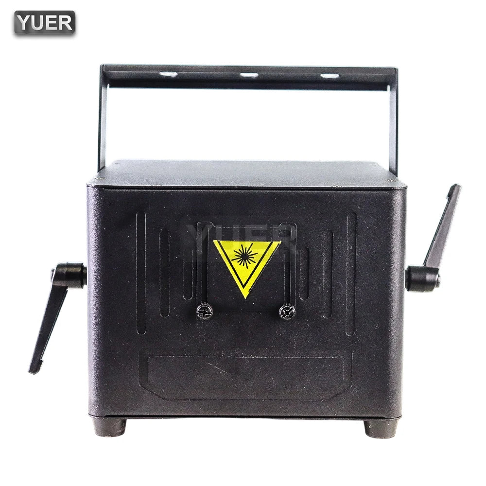 YUER Bluetooth App 3W 5W 6W RGB animación luz láser escáner proyector luz de escenario DJ Disco Bar Club fiesta boda Navidad