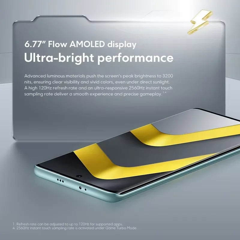 Versión Global Poco M8 5G 512GB 256GB Smartphone con Snapdragon 6 Gen 3, Cámara de 50 MP, Pantalla AMOLED de 6.77", Batería de 5520 mAh, Teléfono Poco de 45W