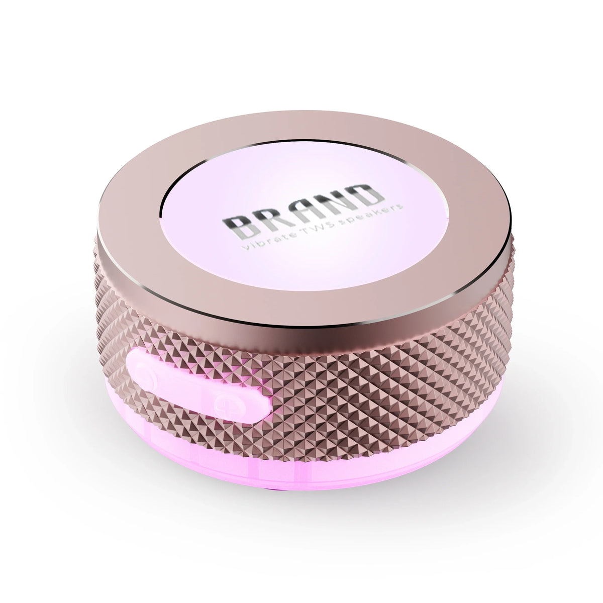 Altavoz Bluetooth portátil magnético, mini caja de sonido, barra de sonido estéreo HiFi, altavoz inalámbrico con luz LED de colores y soporte para teléfono
