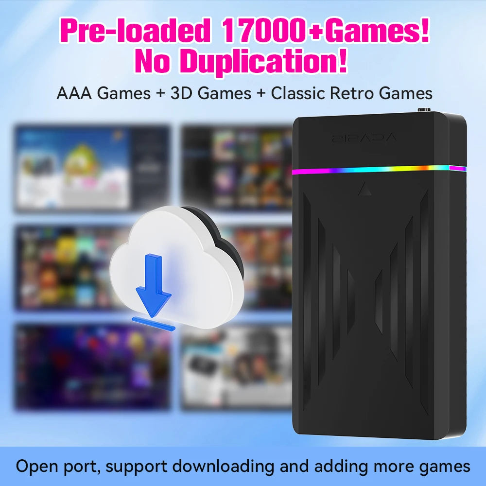 Retro Gaming HDD Retrobat&amp;Playnite&amp;Launchbox OS para PS4/PS3/PS2/PS1/SWITCH/N64/DC/WIIU 39 Emuladores para Windows con más de 17000 juegos
