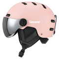 Casco de esquí Seeker con gafas Casco de nieve de invierno Deportes al aire libre Esquí alpino Casco de patinaje Casco de esquí para hombres y mujeres adultos