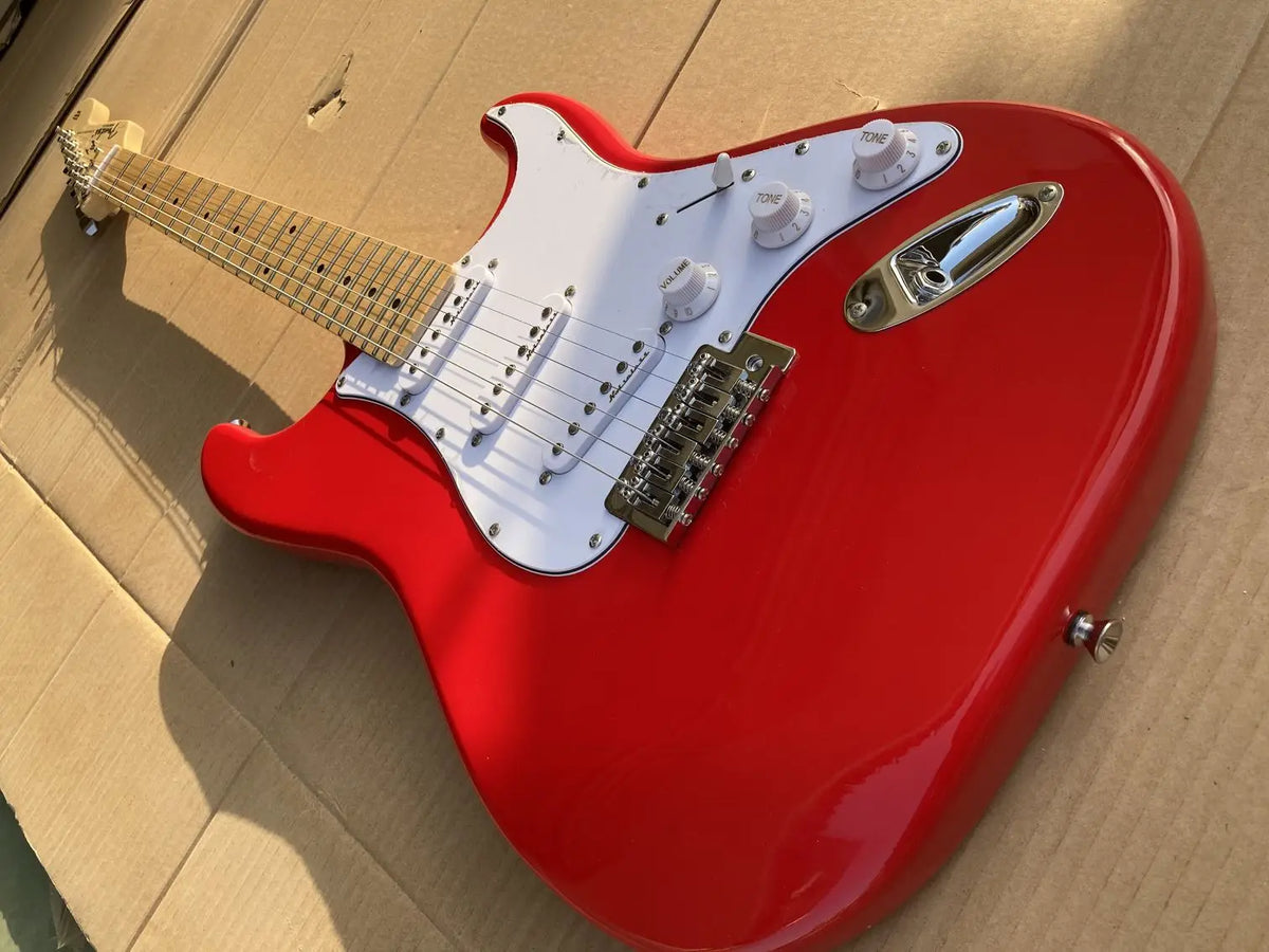 ASCSend tomorrow Guitarra eléctrica con cuerpo personalizado de caoba y diapasón de arce ASA003