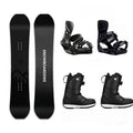 Set de Snowboard y Esquí, Tabla de Snowboard con Núcleo de Madera para Adultos, Hombres y Mujeres, Kit de Snowboard Universal para Invierno