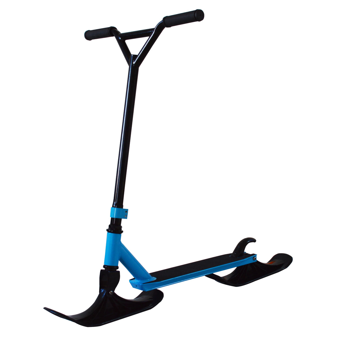 Trineo con ruedas, trineo con 100 ruedas, patinete 2 en 1 para niños, trineo para nieve, patinete de aluminio con manillares ajustables para uso en exteriores.