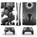 Adhesivo de vinilo personalizado para consola y mandos de PS5 Slim (versión disco o digital)