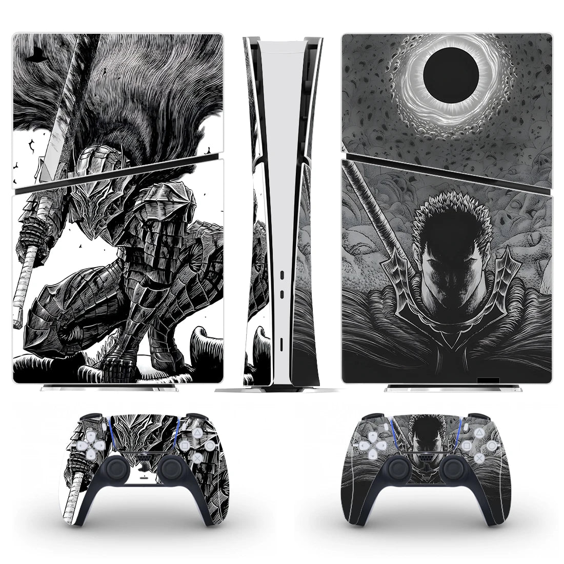 Vinilo para PS5 Slim, diseño anime