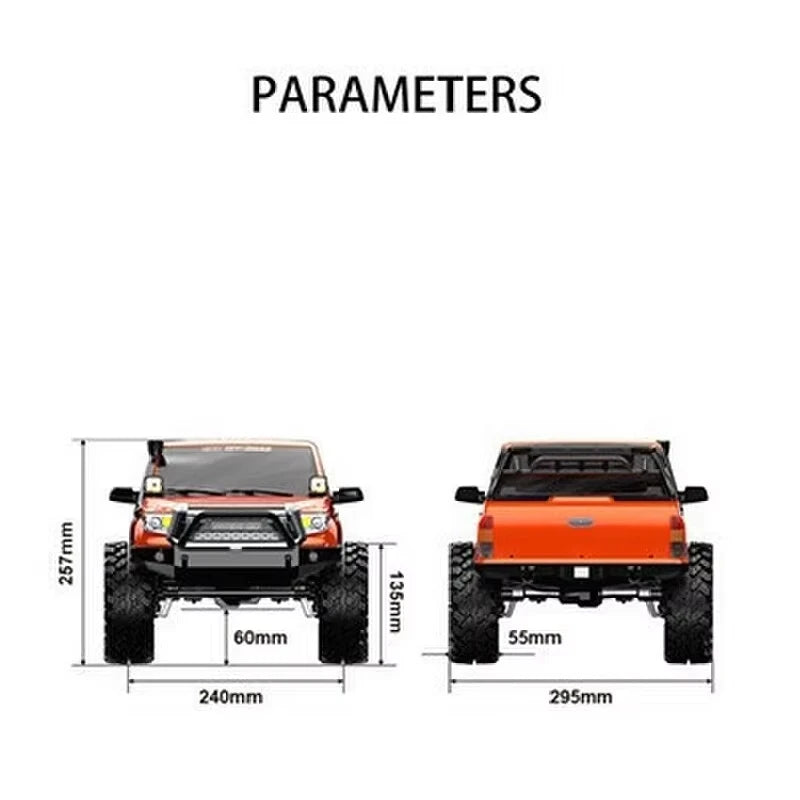 NUEVO Hyper Go MJX H8E, Camioneta Todoterreno RC sin Escobillas a Escala 1/8, 8 Canales, Control Remoto 2.4G, Servo de 35KG, Vehículo de Hobby, Regalos para Adultos