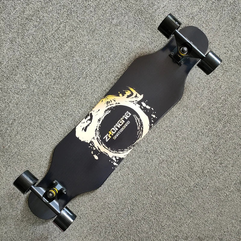 Patineta de Calle Profesional para Danza, Longboard, Tabla de Cruising, Apta para Hombres, Mujeres, Niños y Nuevos Conductores