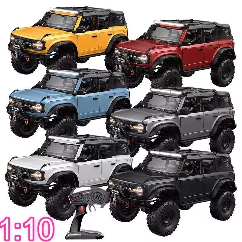 Coche RC Profesional de 57CM 1/10, 2.4G, Simulación a Escala Completa, Vehículo Todoterreno de Escalada, Modelo de Coche de Carreras con Control Remoto para Adultos, Juguete