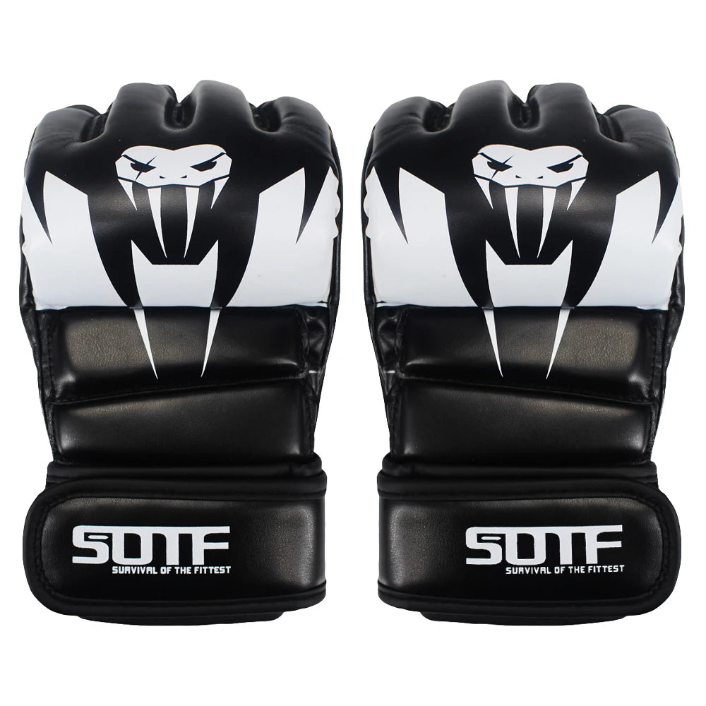 SOTF blanco MMA serpiente veneciana guantes de boxeo Multicolor guantes MMA Tigre Muay Thai muay thai boxeo guante de lucha caja de almohadillas Sanda