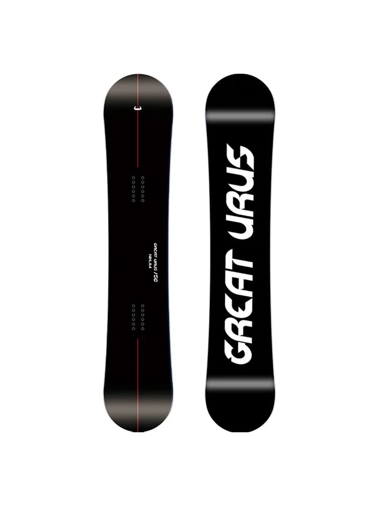 Snowboard snowboard adulto profesional snowboard tablero liso tablero completo fibra de carbono