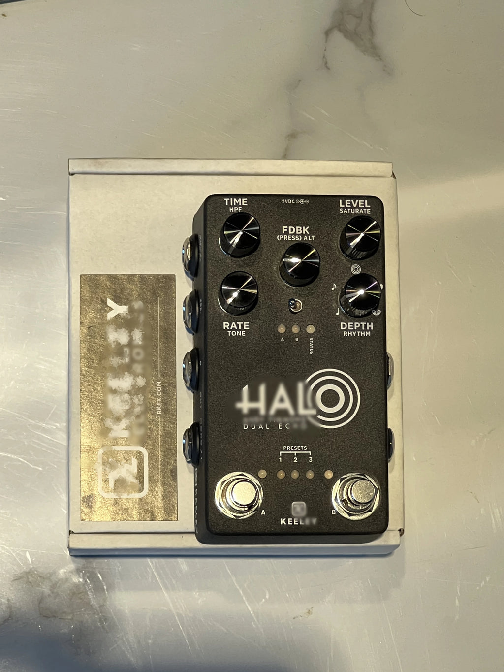 Pedal de Efecto de Retraso para Guitarra, Pedal de Efecto Único XDBNZ Delay