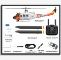 YU XIANG F07S Micro Escala UH-1 Huey 1/34 RTF GPS Rescate RC Helicóptero RTF
