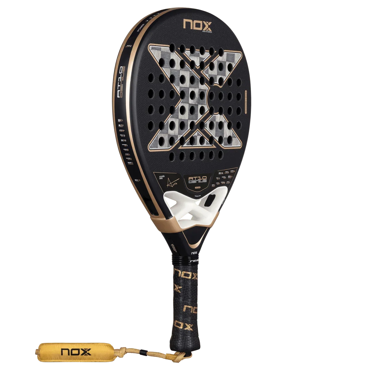Nox  Pala de pádel Agustin Tapia AT10 Genius 18K Alum 2026