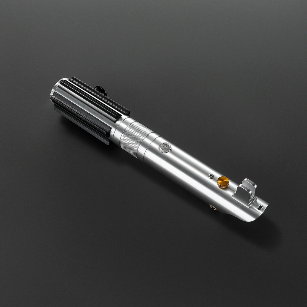DamienSaber Anakin Lightsaber Force Heavy Dueling Light Saber Motion Control  Infinite Color Changing with 34 Sound Fonts