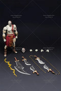 SIGMA STUDIOS GOW-01A 1/12 Scale Spartan White Sharpshooter Kratos GODSLAYER Male Soldier 6inch Action Figure Doll Collection