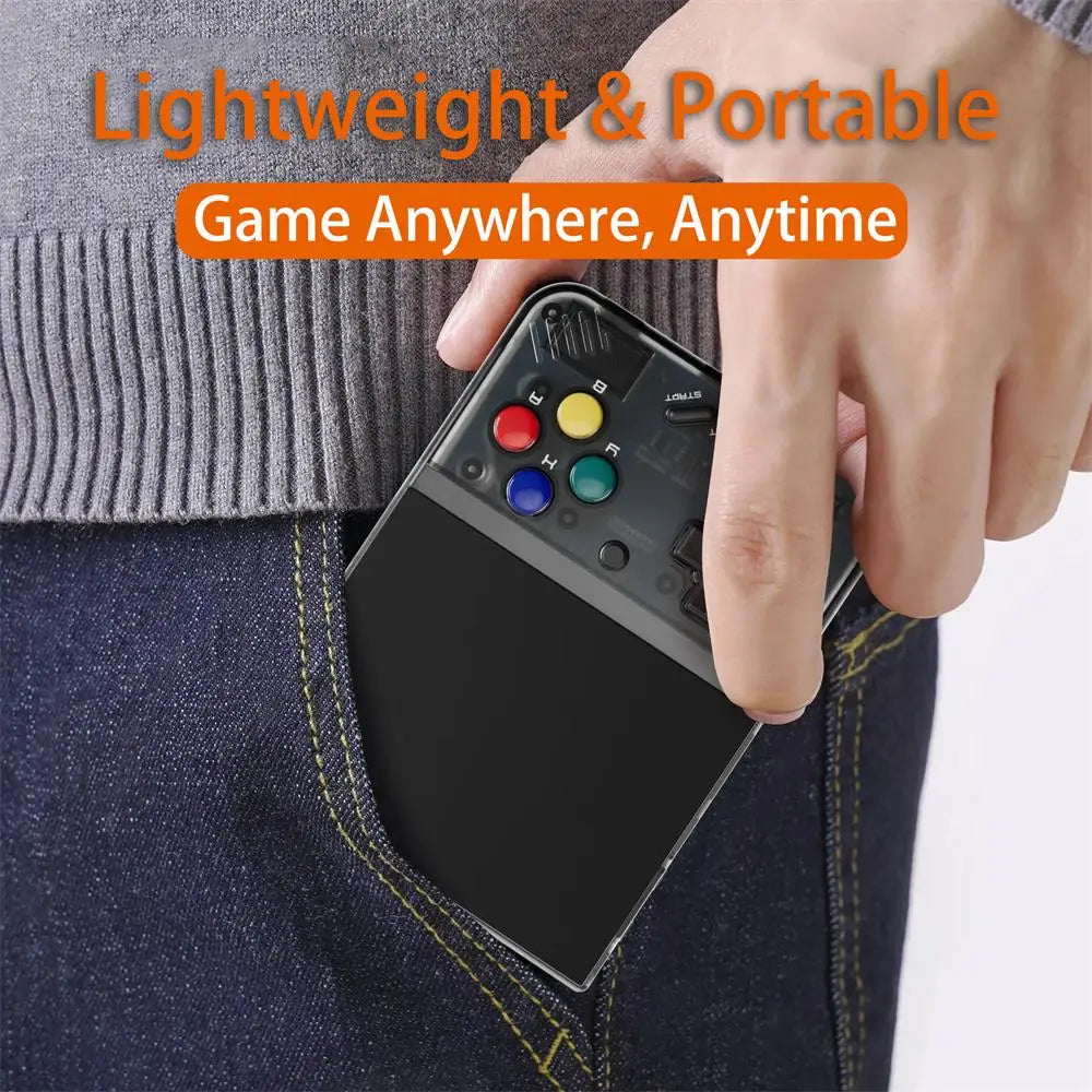 Consola portátil Miyoo Mini Plus con pantalla IPS de 3,5 pulgadas, sistema Linux, WiFi y carcasa RTC. Simulador de videojuegos Mini+: regalo ideal para los amantes de los juegos clásicos retro.