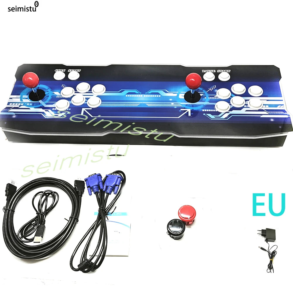 Arcade Box GEMA Console 30000 in 1 3D Retro Arcade Game Console Cabinet Bartop 8 Way Joysticks Push Buttons to TV