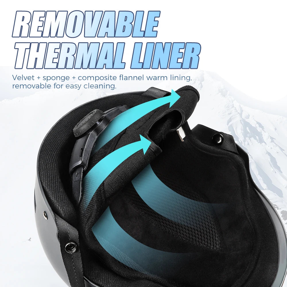 VICTGOAL-casco de esquí cálido para hombre y mujer, cascos de Snowboard ajustables, ligeros, para monopatín, accesorios de seguridad para invierno