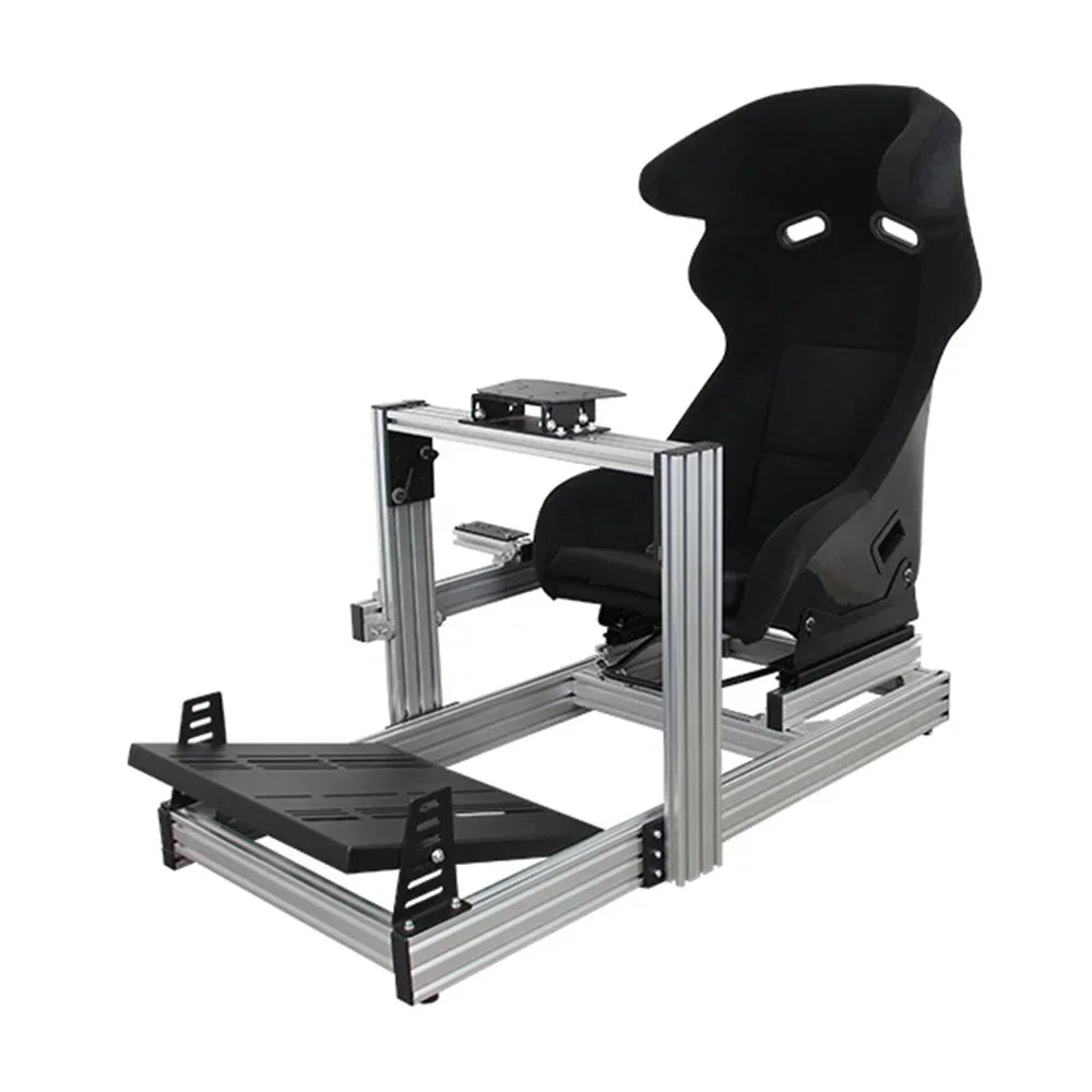 Para simulador de juegos Ps4 Ps5 Xbox one soporte para volante de carreras Chulovs con pantalla de conducción G25 G27 G29