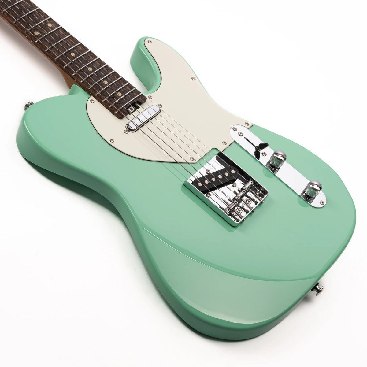 EART Guitarra EYP-TLC Eléctrica 6 Cuerdas Cuerpo Sólido Asado Bookmatch Caoba Traste de Acero Inoxidable Recién llegados