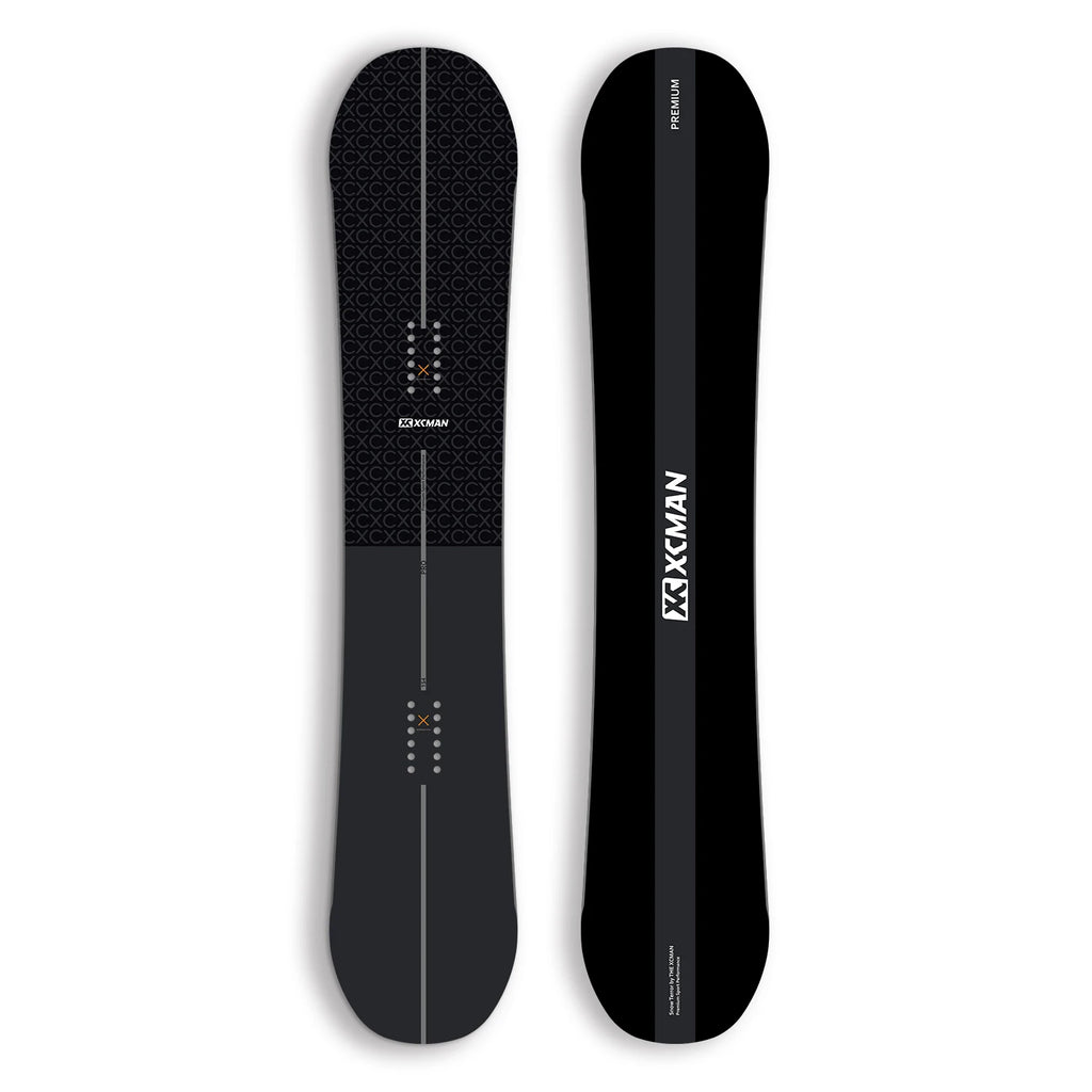 XCMAN Freeride Snowboard Principiante All Mountain, el mejor snowboard híbrido todo terreno, doble direccional para todos los niveles