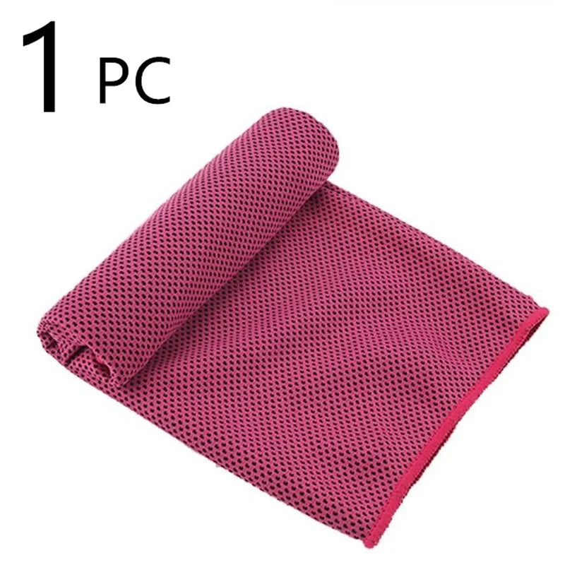 Toalla refrescante de microfibra de alivio instantáneo, toallas frescas, envoltura para el cuello, trapos fríos para deportes, Fitness, Camping, ciclismo y senderismo