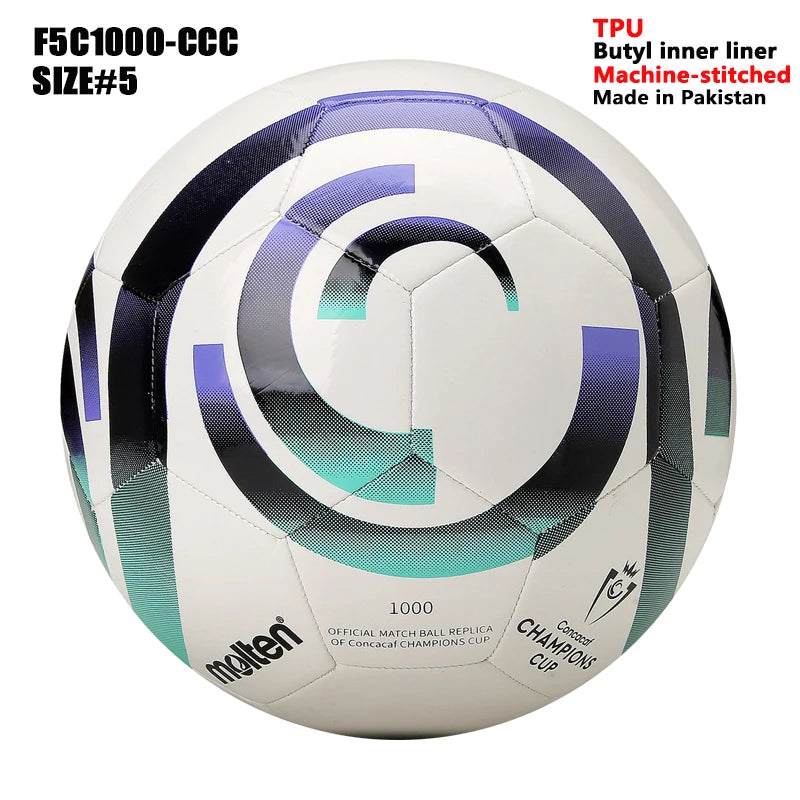 Balones de Fútbol Molten 2027, Tamaño Estándar 5 y 4, Alta Calidad, para Césped Artificial, Deportes de Equipo, Partidos, Entrenamiento, Fútbol