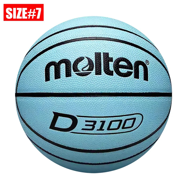 Balón de Baloncesto Molten 2026, Tamaño Oficial 7/6/5, Material PU, para Interior y Exterior, Entrenamiento, Partidos, Equipo, Baloncesto Original