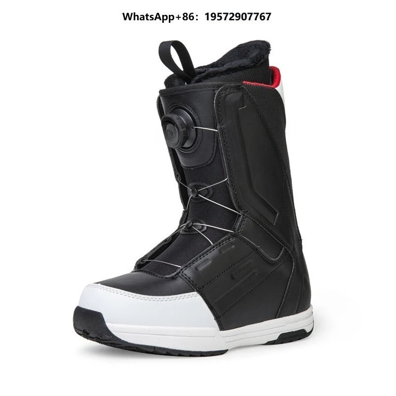 Botas de Snowboard Personalizadas para Adultos, Cálidas e Impermeables para Invierno, Resistentes al Frío