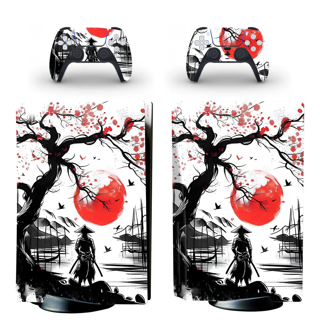 Vinilo para PS5 Slim, paisaje japonés