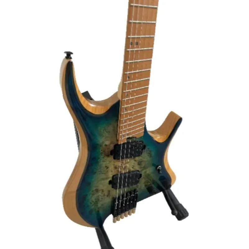 Guitarra Eléctrica sin Cabezal Grote GTWT-03, Cuerpo de Fresno Brillante, 24 Trastes, Pastillas H-H