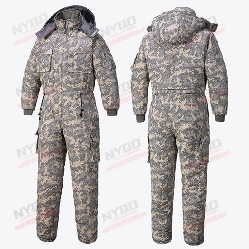 Mono de Motociclismo para Invierno, Chaqueta Deportiva Impermeable para Hombre y Mujer, Ropa de una Pieza Cálida para Deportes al Aire Libre
