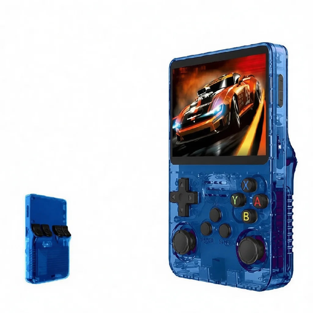 Consola retro portátil R36S, emulador de juegos de mano, pantalla HD, sistema Linux de código abierto con cuatro núcleos, máquina de bolsillo