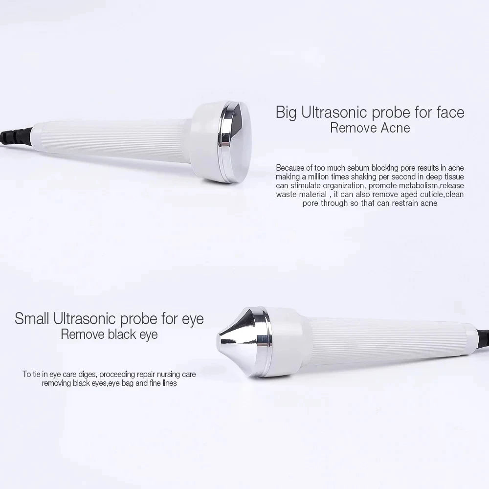 Máquina Facial de Belleza Ultrasónica para el Cuidado de la Piel de la Mujer, Blanqueamiento, Eliminación de Pecas, Lifting de Alta Frecuencia, Antienvejecimiento