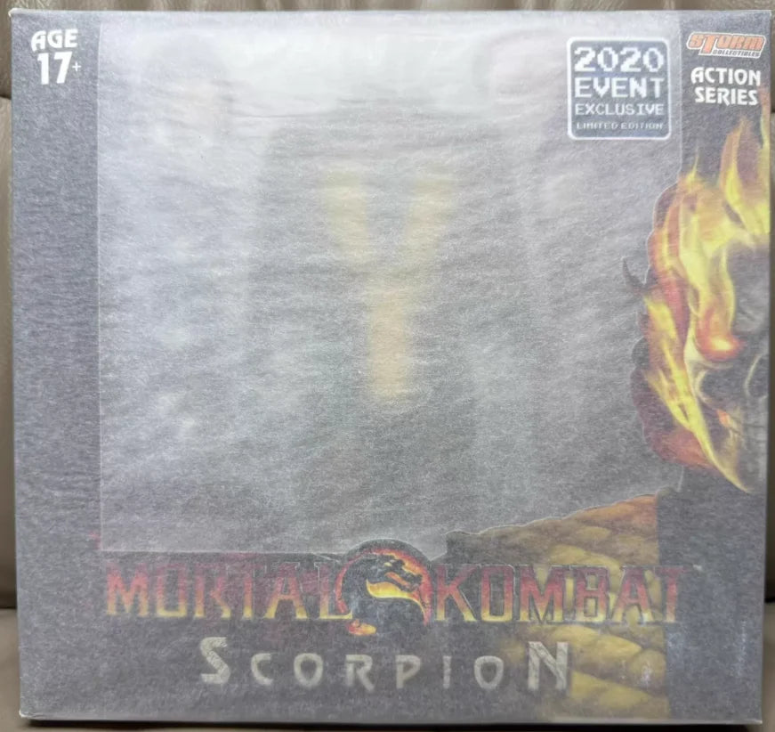 Figura de modelo de anime 100% original en caja, Storm Collectibles Mortal Kombat VS Series Scorpion escala 1/12, exclusiva de SDCC 2020, en existencia