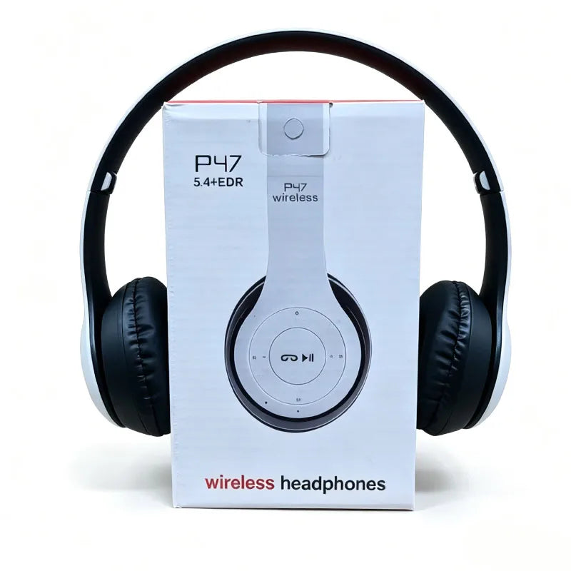 Auriculares Bluetooth 5.0 plegables, inalámbricos, para juegos y deportes, con sonido HiFi, circumaurales, para Huawei, Xiaomi, Apple, teléfono, PC y tableta