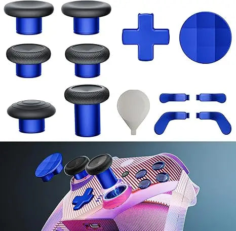 Kit de Bricolaje 14 en 1 Compatible con Controles Xbox Elite Serie 2, con una Variedad de Opciones de Colores Vivos para Mejorar la Experiencia de Juego