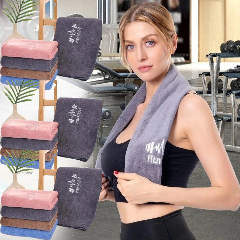 Toalla Deportiva Super Absorbente de Secado Rápido, Microfibra Ligera para Gimnasio, Running, Baloncesto, Camping, Viajes, 1/3 Piezas